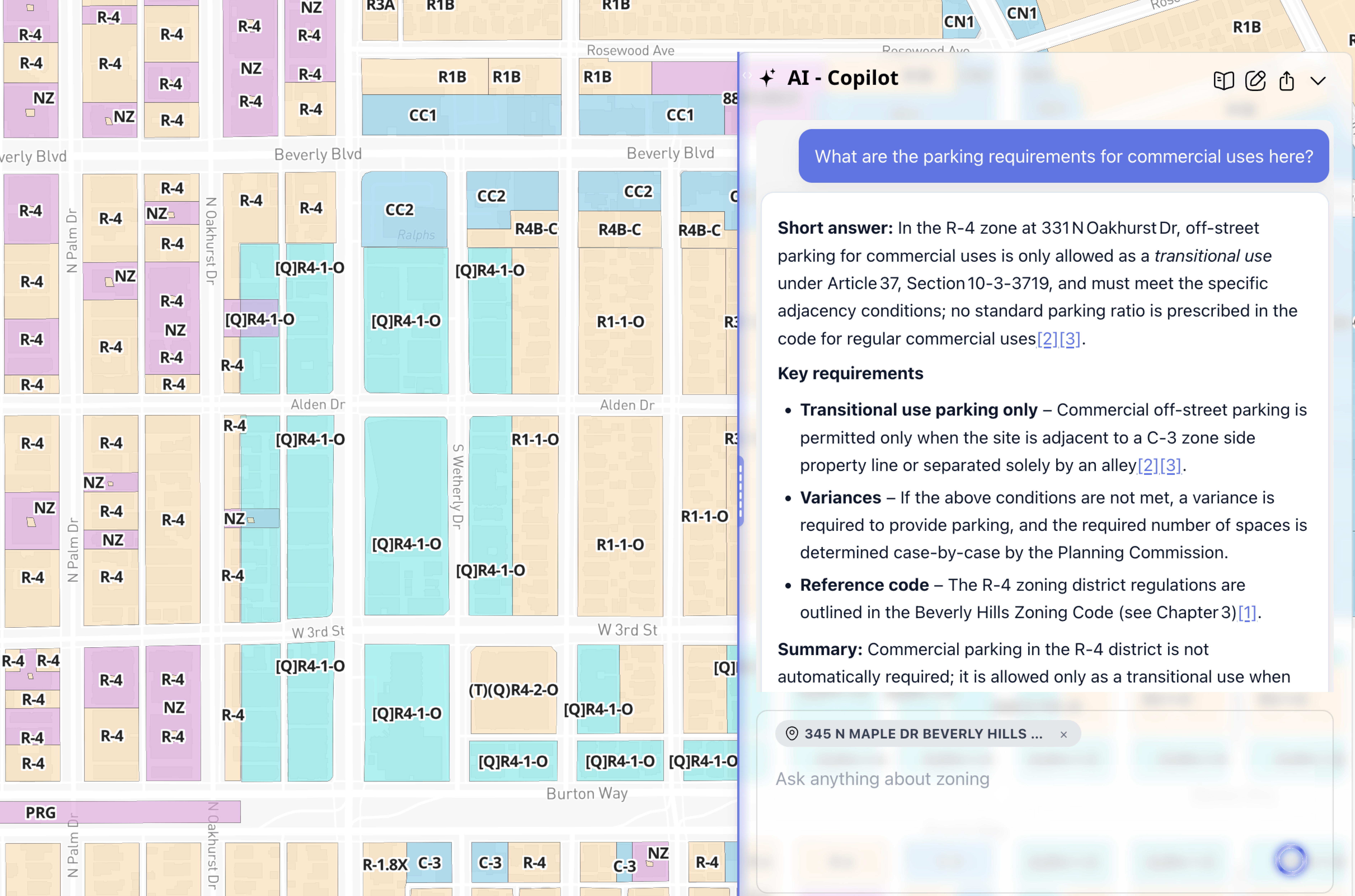 AI zoning copilot - ArchiWise AI