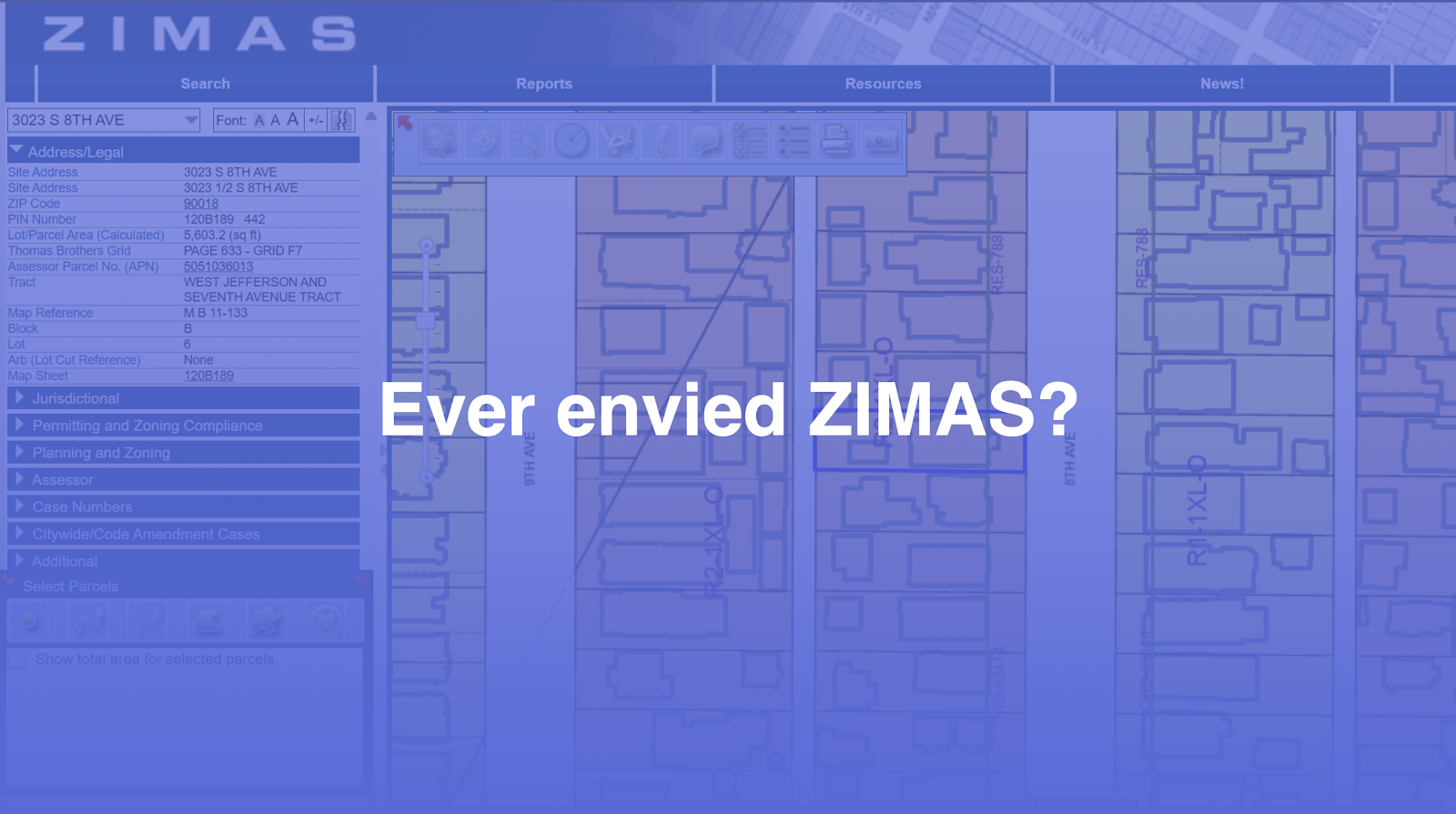 ZIMAS Example